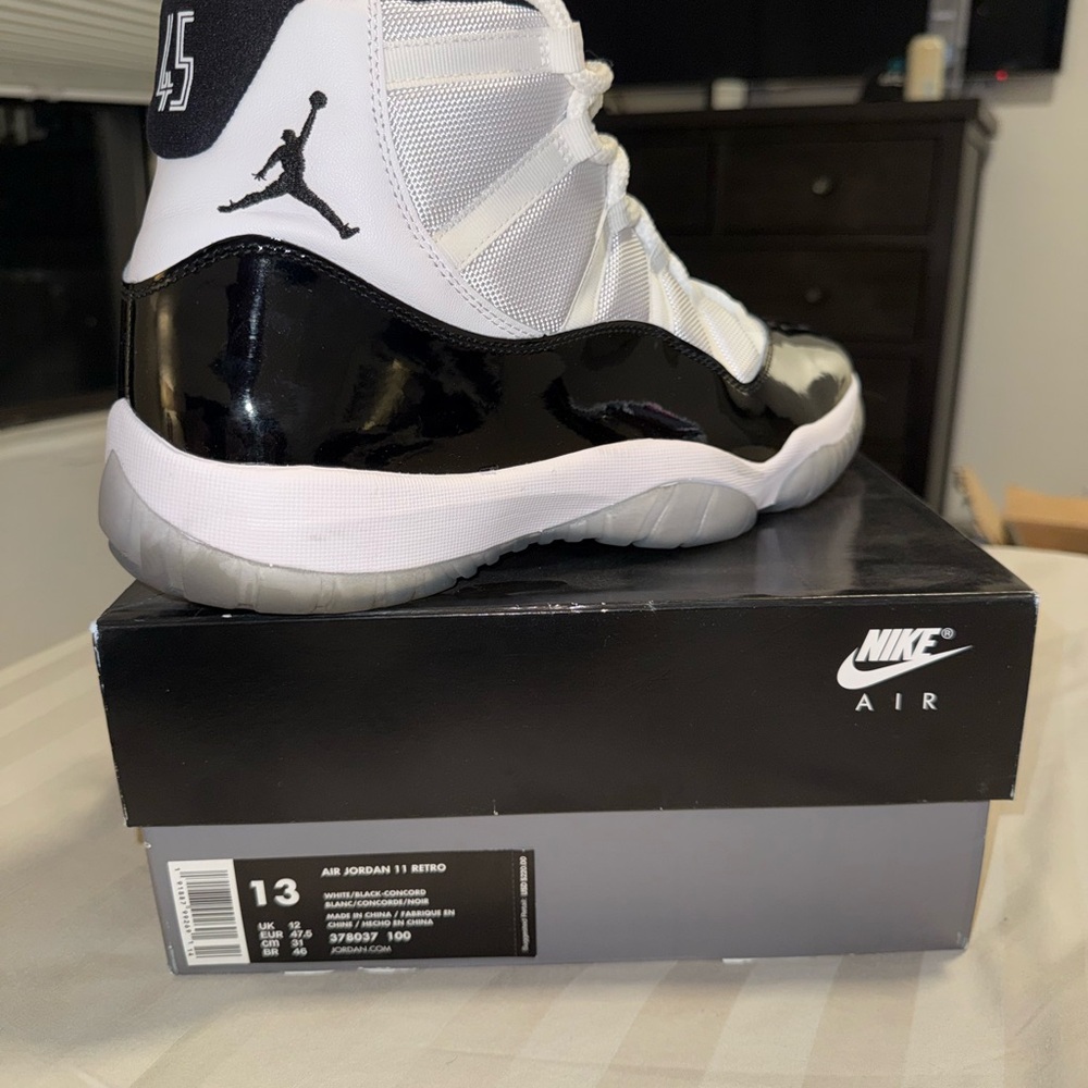 Nike Air Jordan 11 Retro Black and White